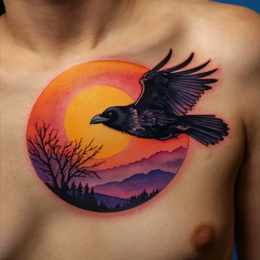 Raven tattoos (16)