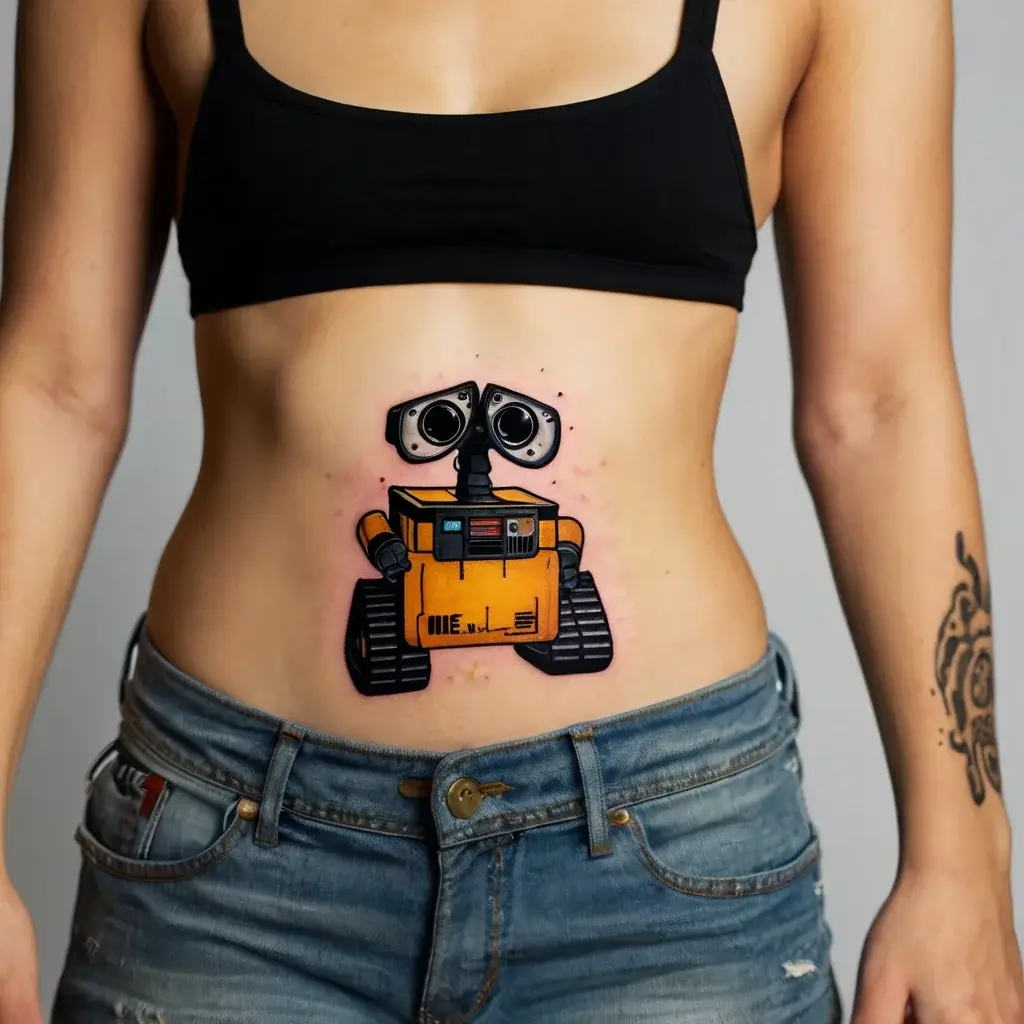 Wall-E Tattoo (10)