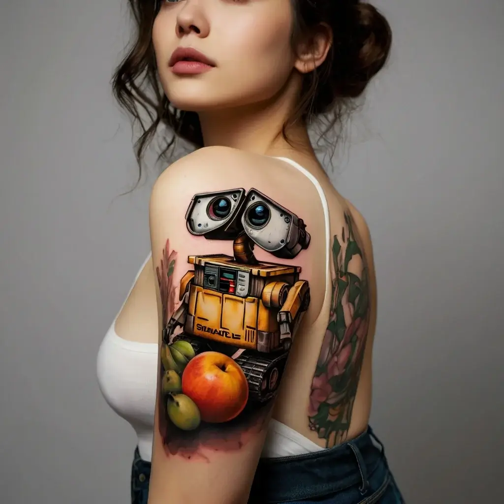 Wall-E Tattoo (2)