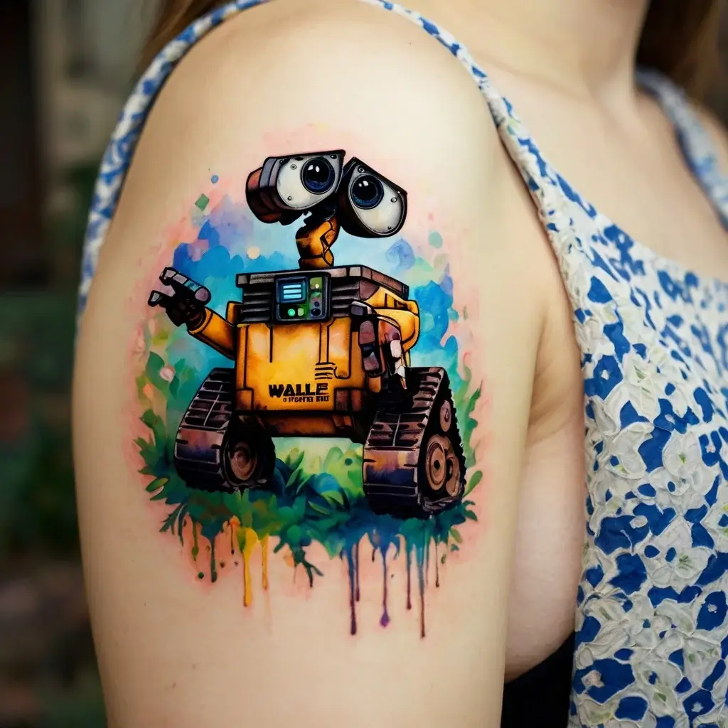 Wall-E Tattoo (20)