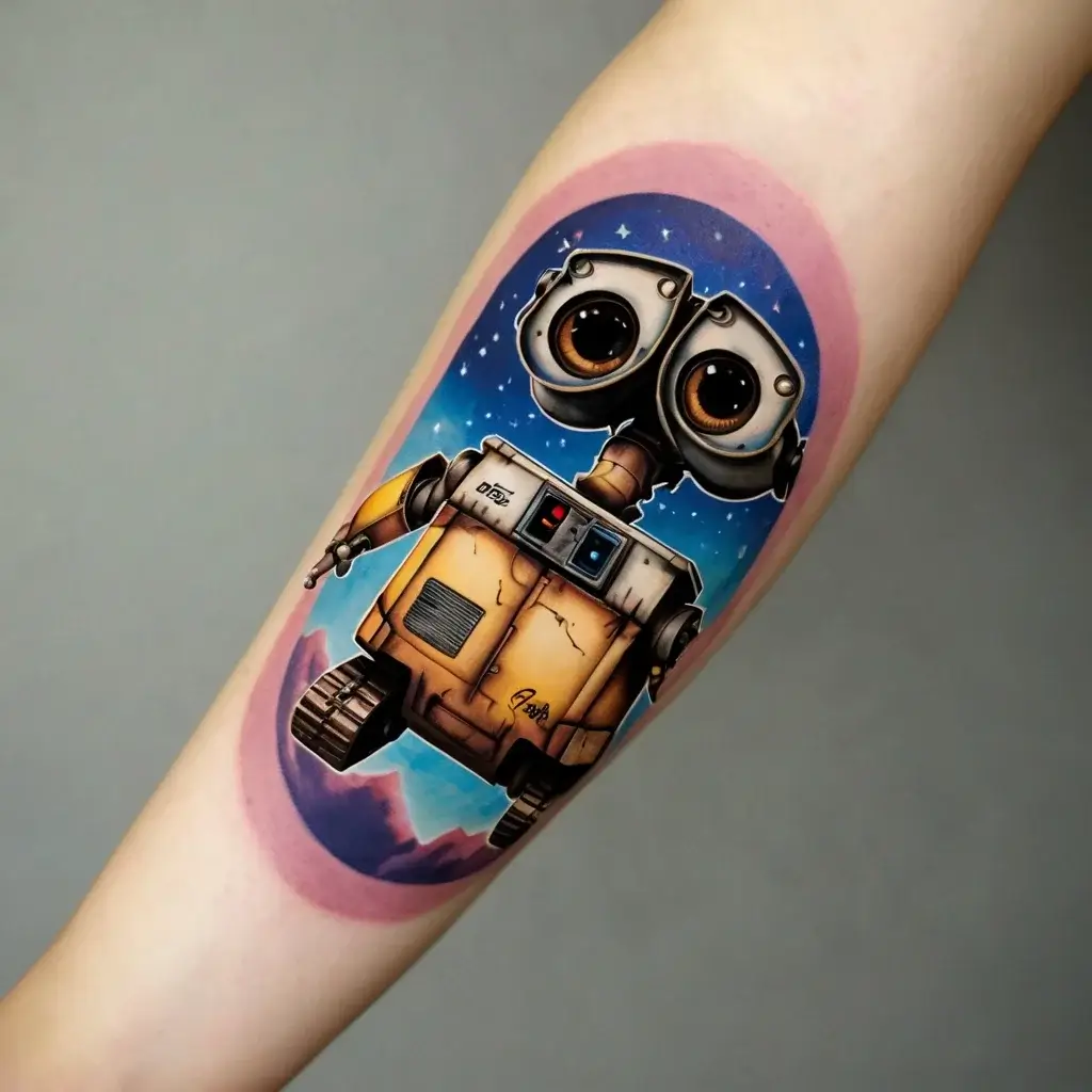 Wall-E Tattoo (22)