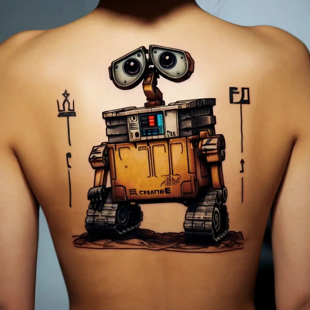 Wall-E Tattoo (4)