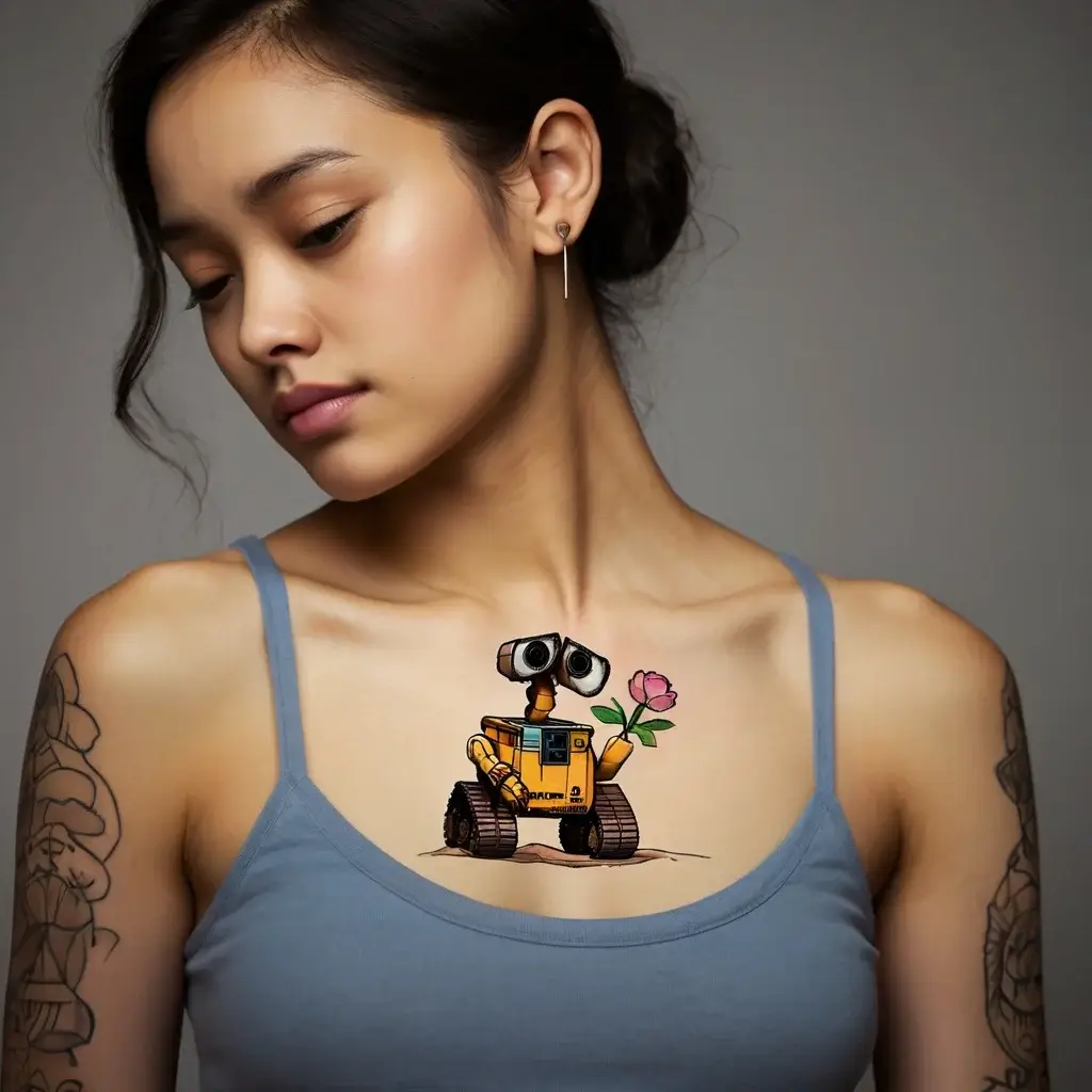 Wall-E Tattoo (42)