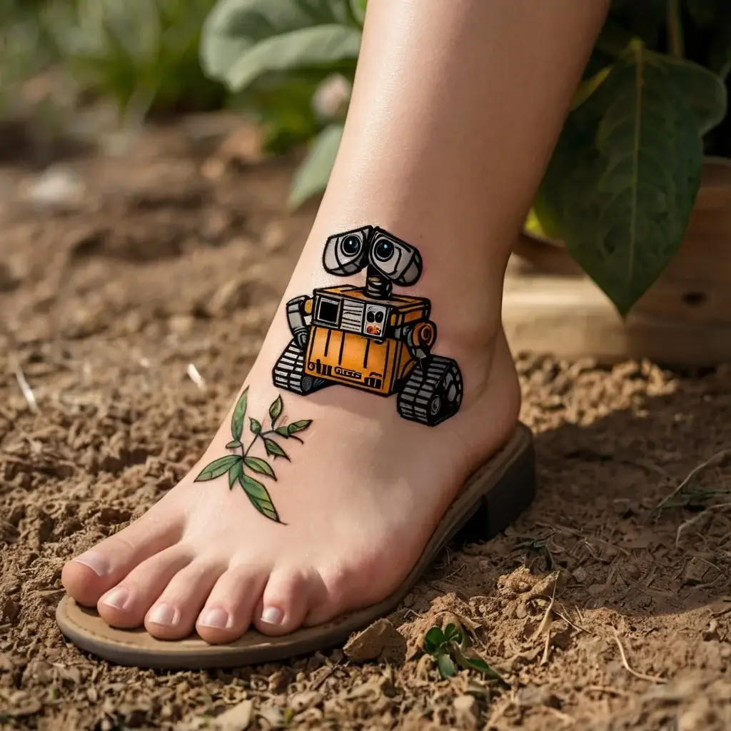 Wall-E Tattoo (47)