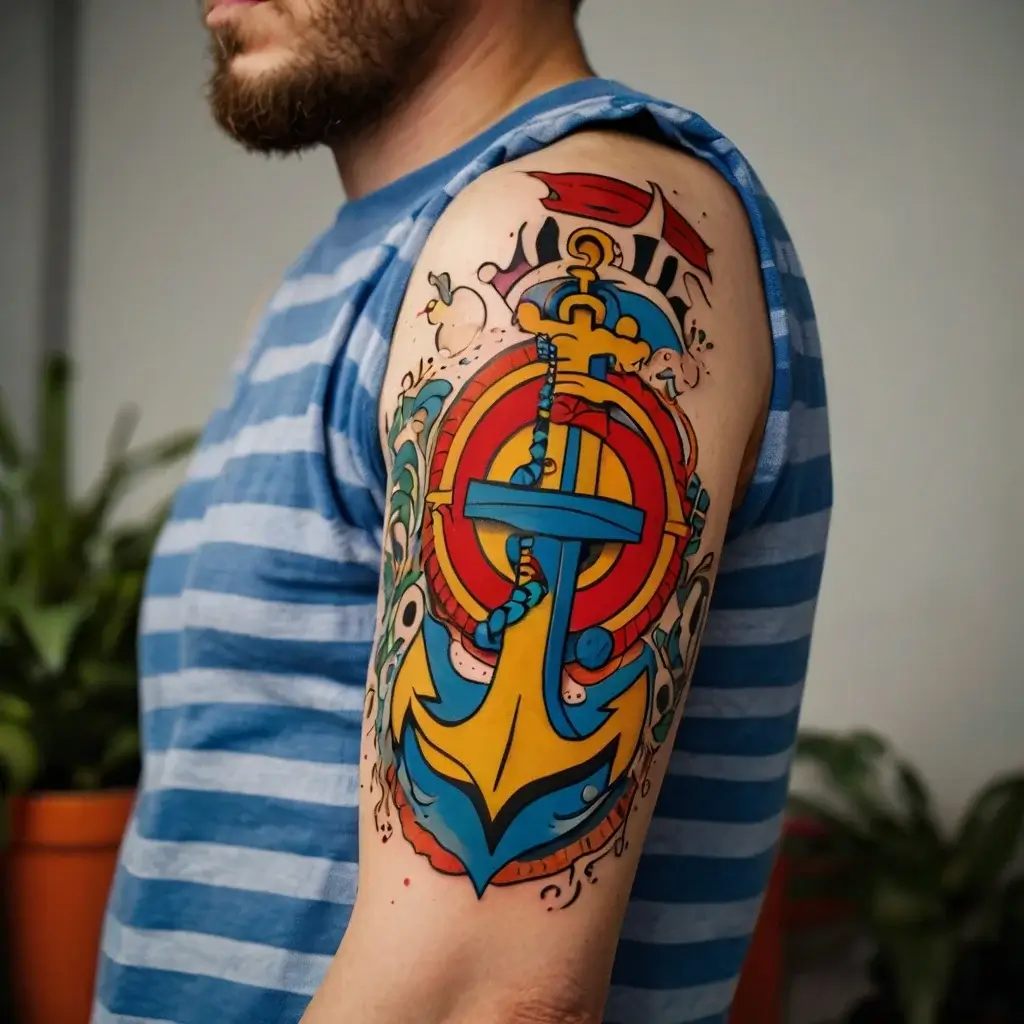 anchor tattoo (35)