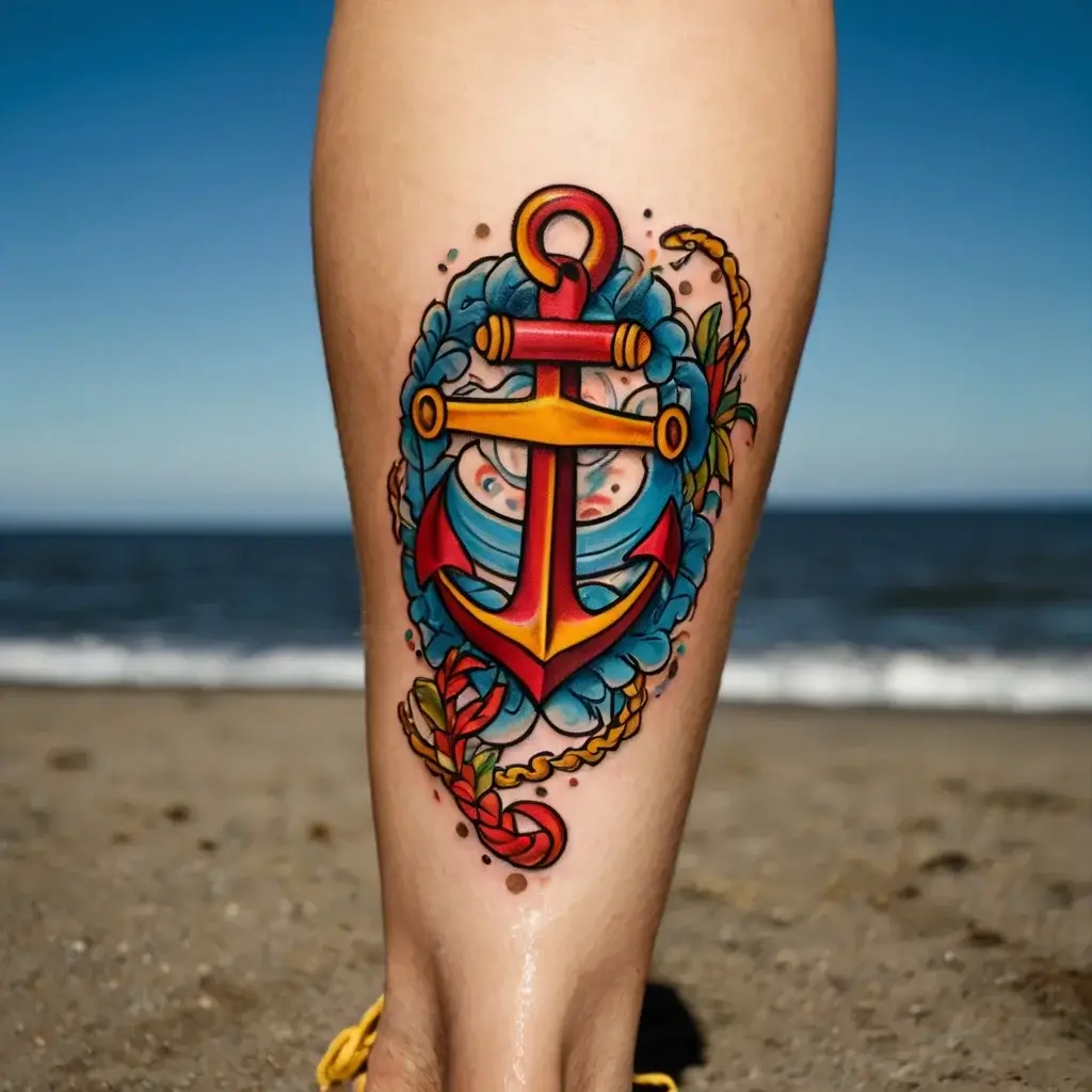 anchor tattoo (40)