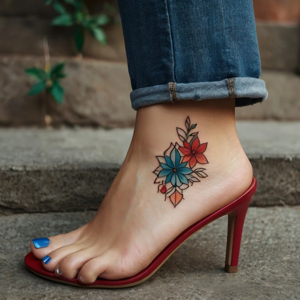 ankel-flower-tattoos (3)