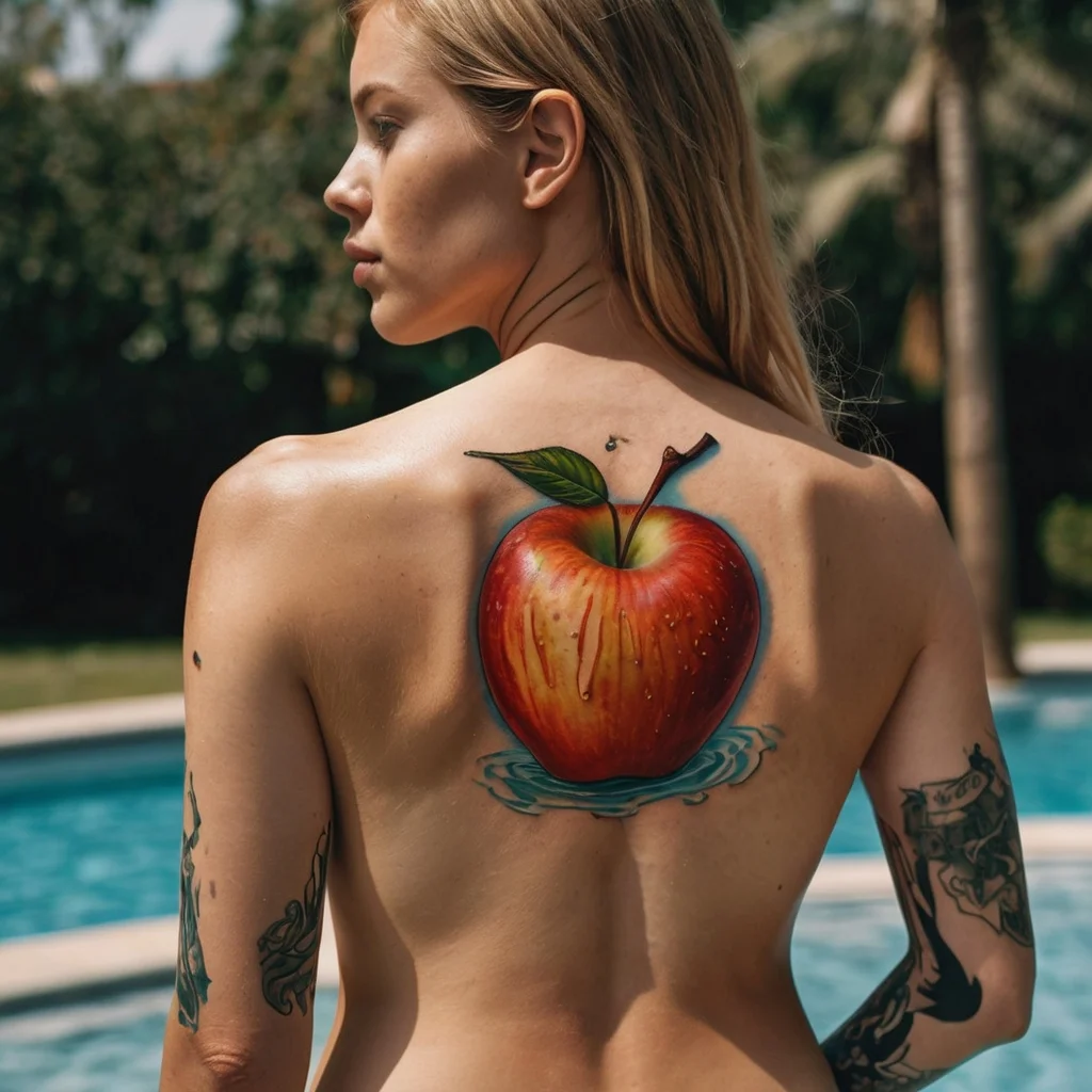 apple tattoos (109)