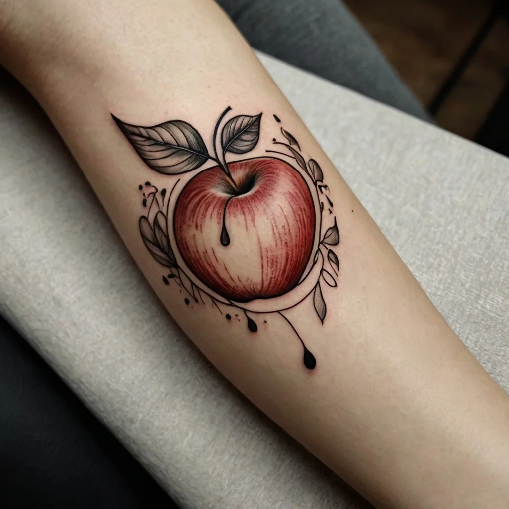 apple tattoos (49)