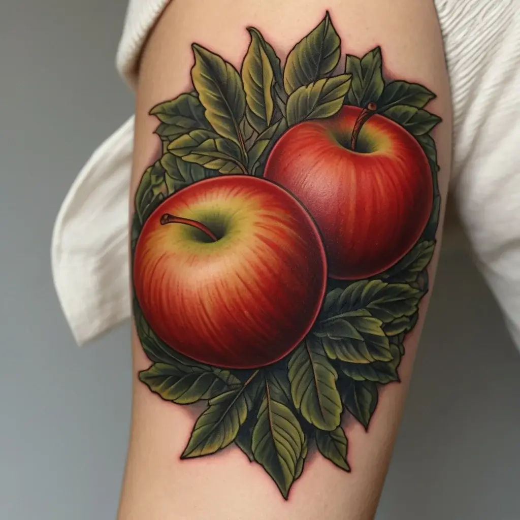 Apple Tattoos Designs Creative Tattoo Art With Symbolic Meaning Apple Tattoos Designs Creative Tattoo Art With Symbolic Meaning