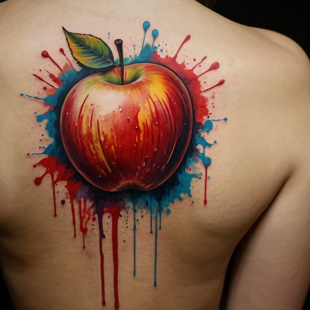 apple tattoos (51)