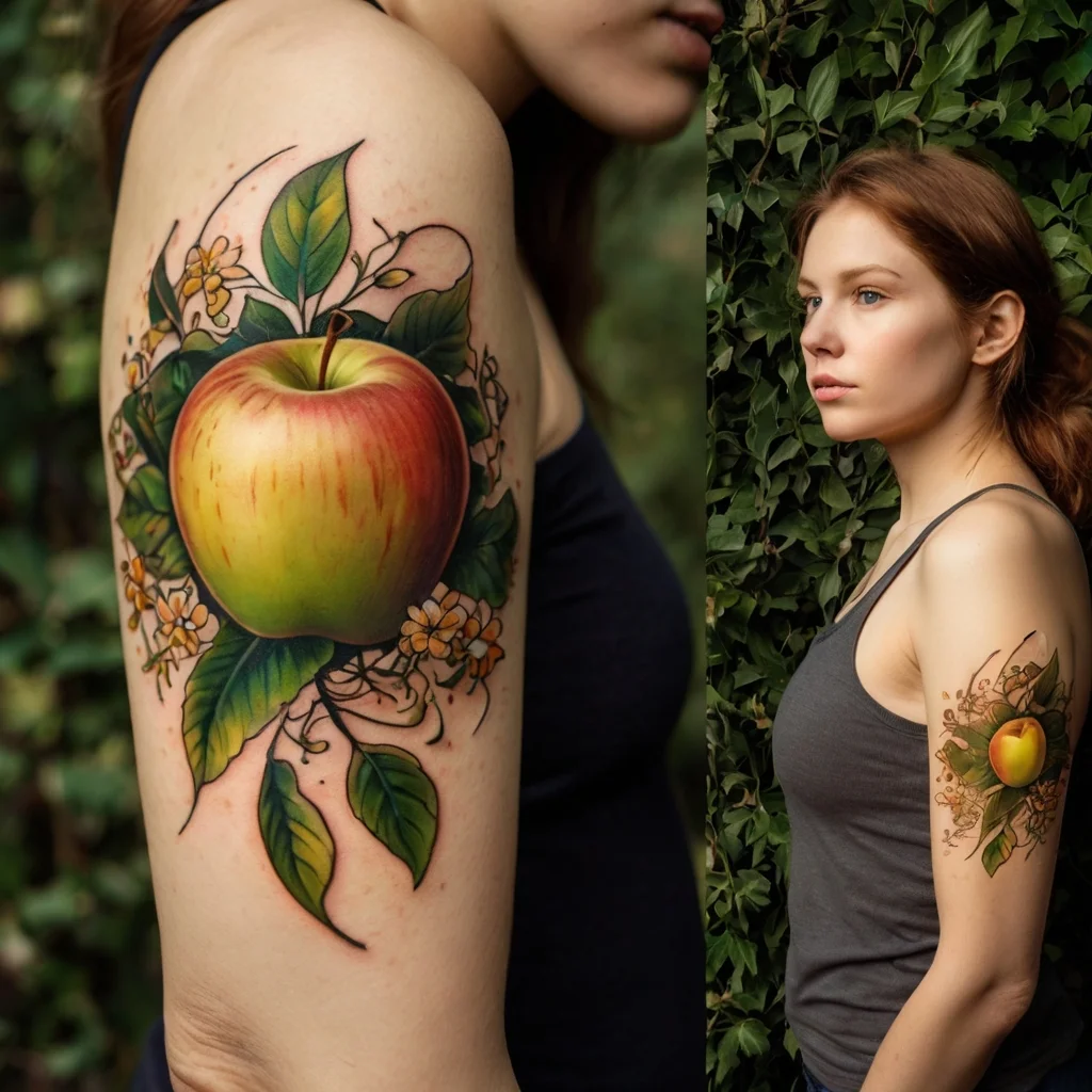 apple tattoos (52)