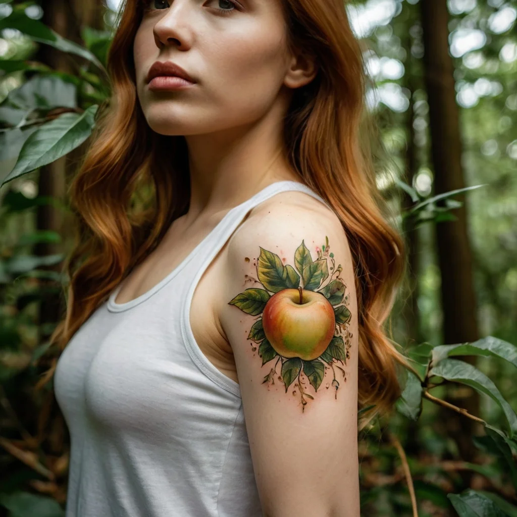 apple tattoos (53)