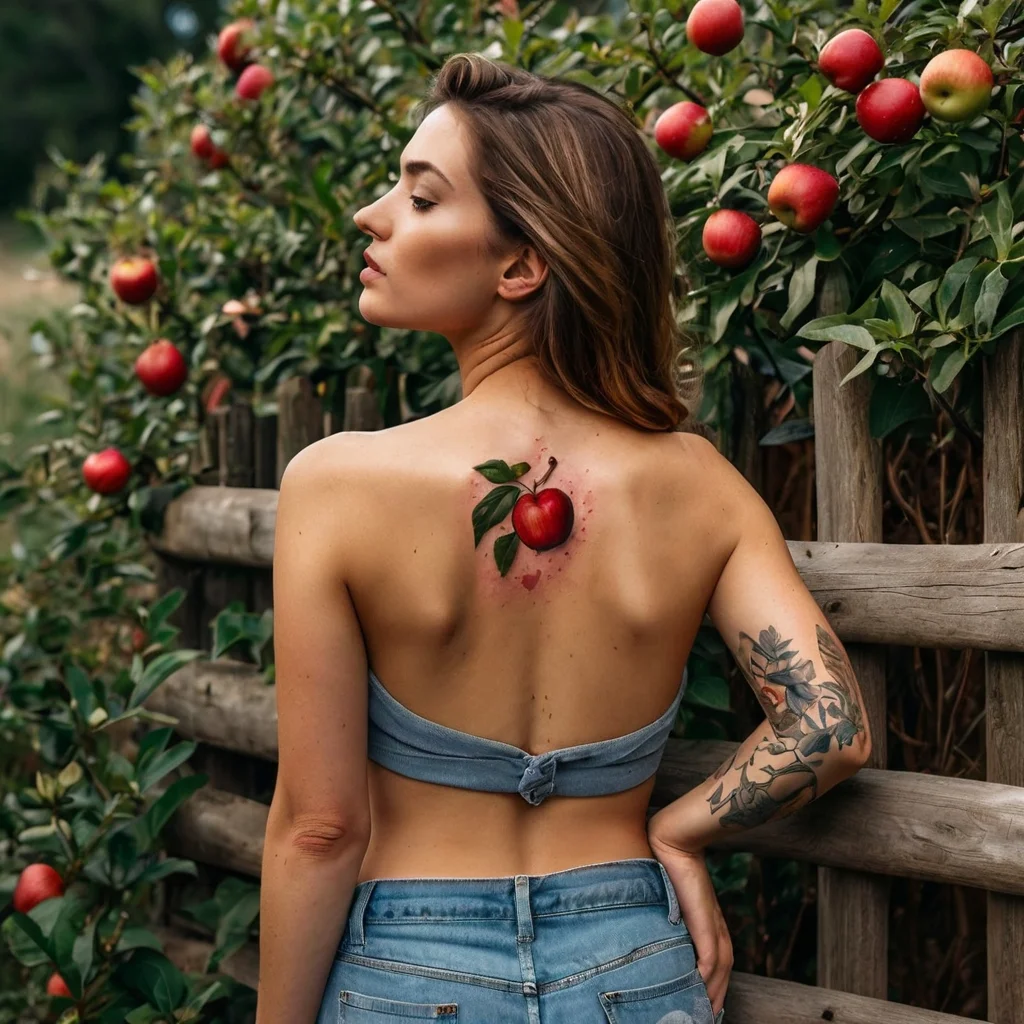 apple tattoos (57)