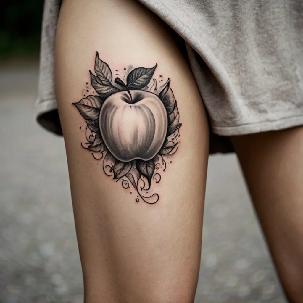 apple tattoos (61)