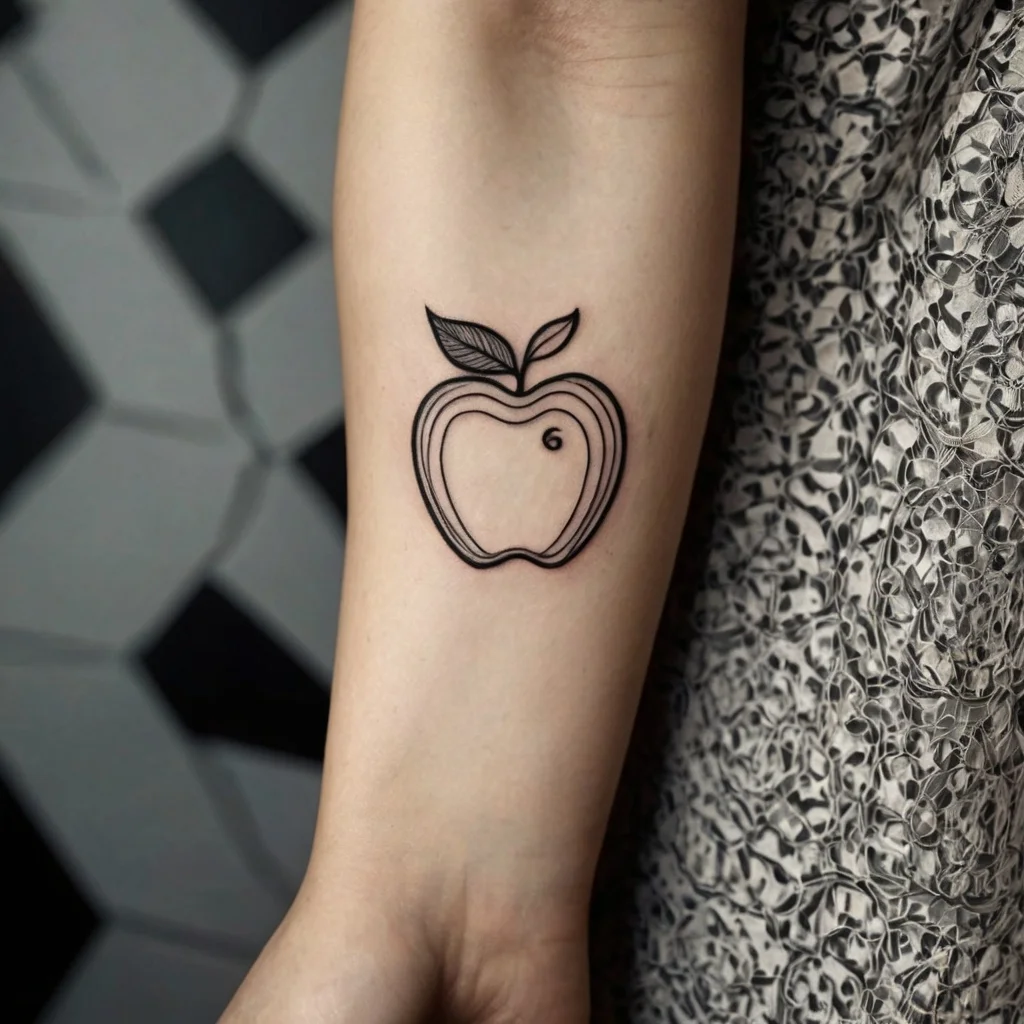 apple tattoos (66)