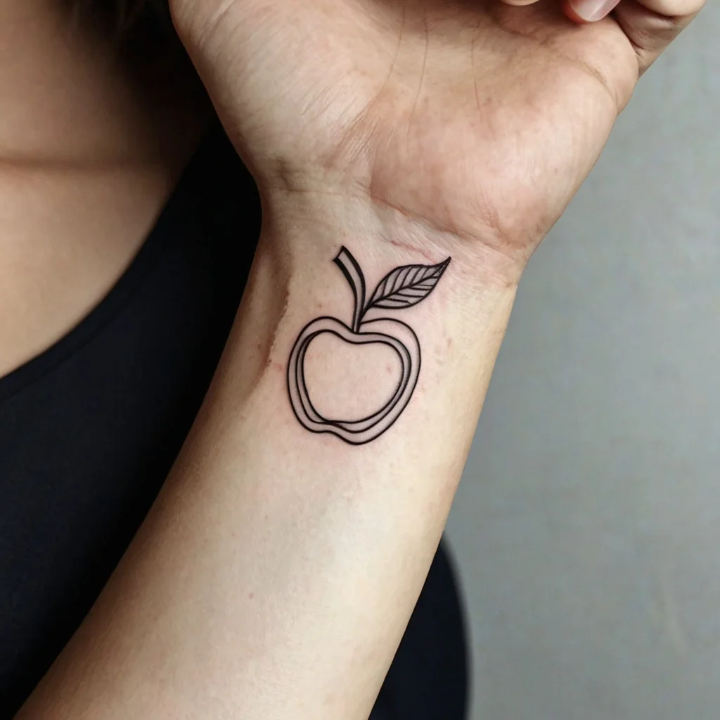 apple tattoos (67)