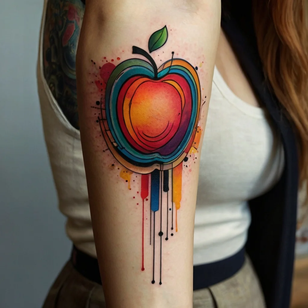 apple tattoos (76)