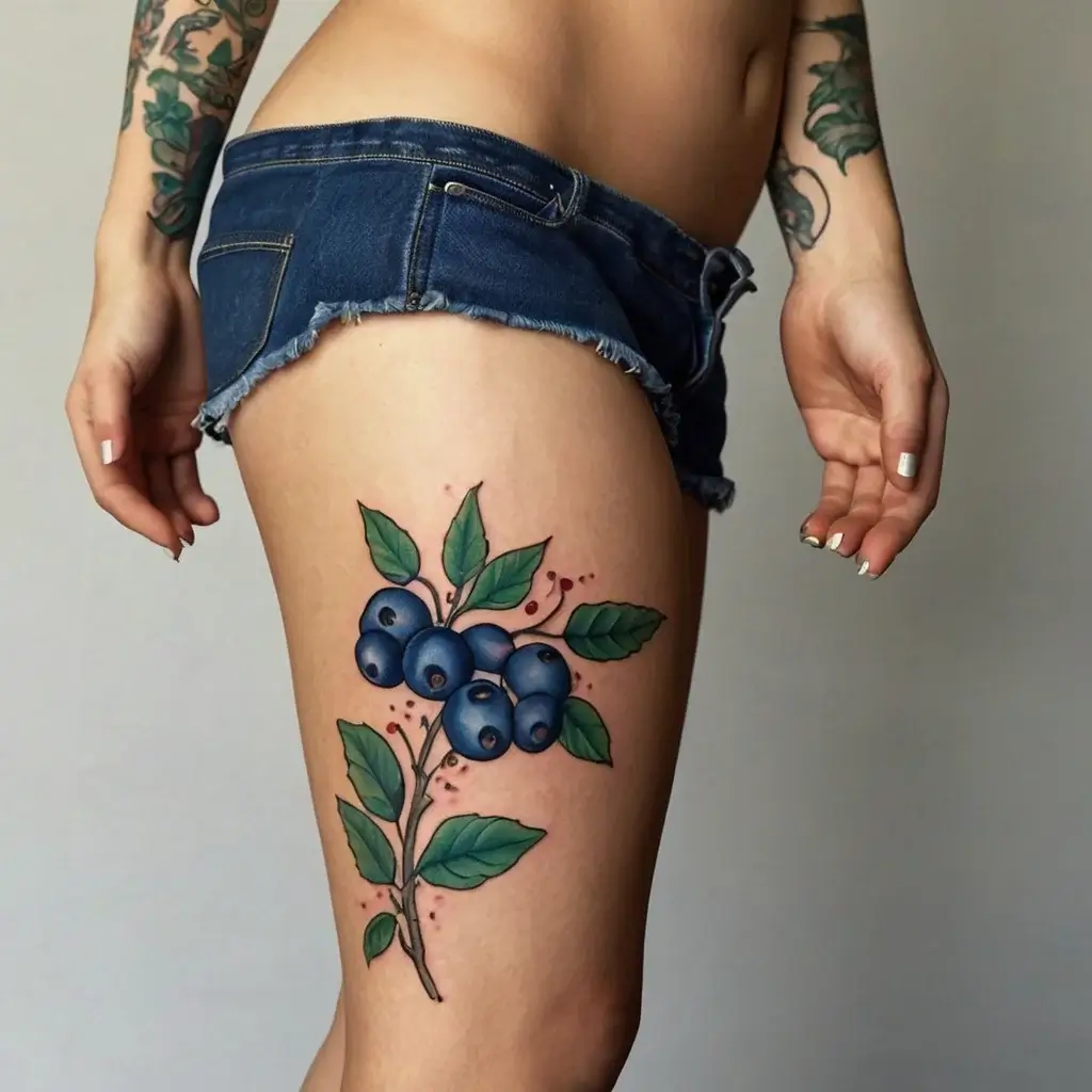 blueberry tattoos (42)