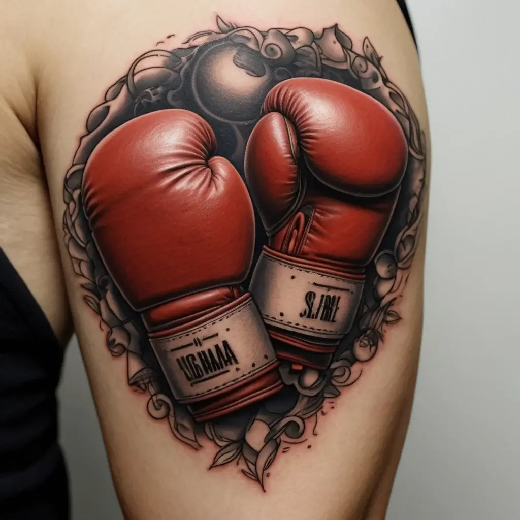 boxing gloves tattoos (1)