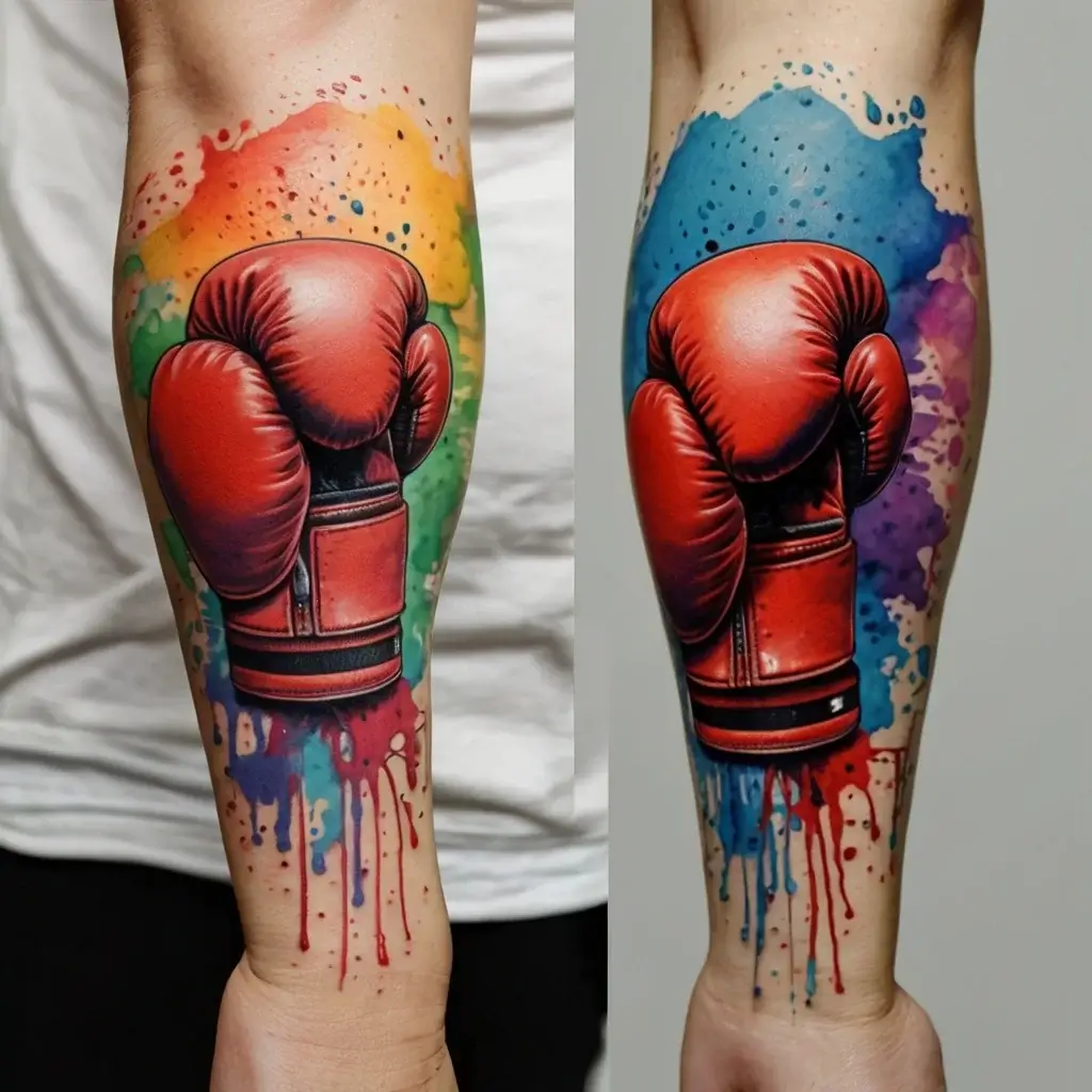 boxing gloves tattoos (11)