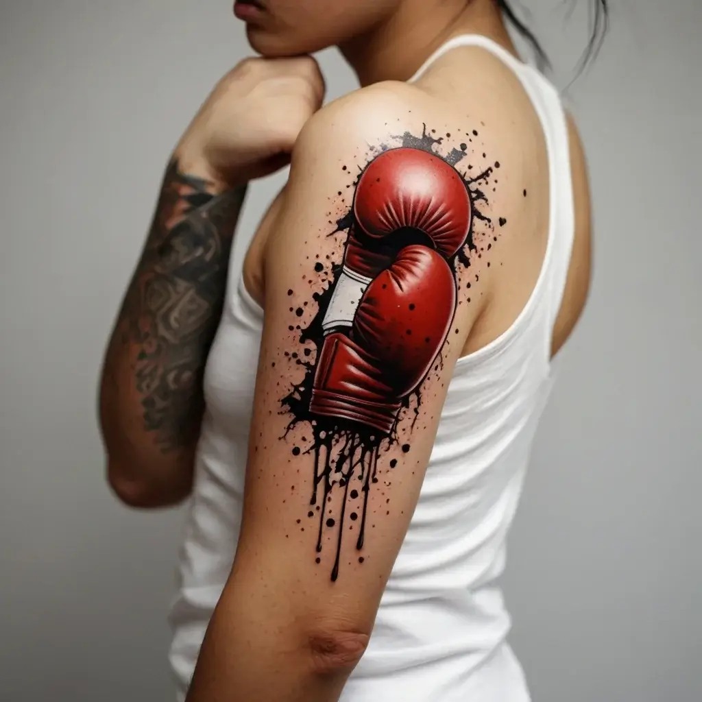 boxing gloves tattoos (12)