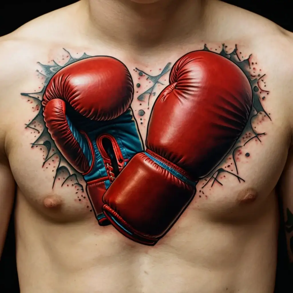 boxing gloves tattoos (22)