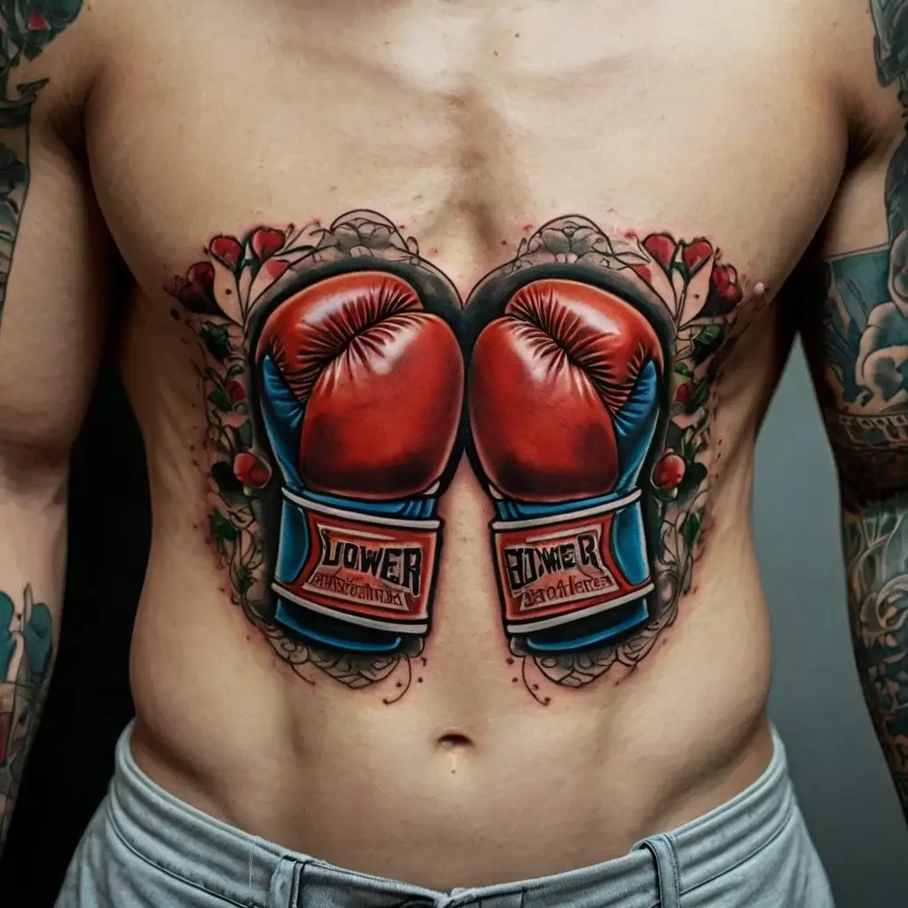 boxing gloves tattoos (24)