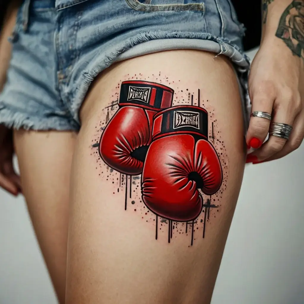 boxing gloves tattoos (27)