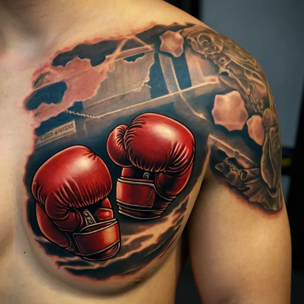 boxing gloves tattoos (32)