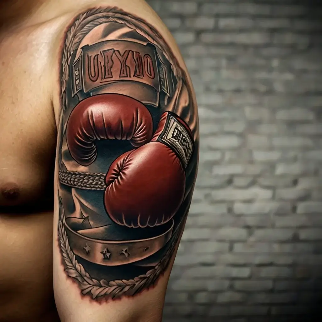 boxing gloves tattoos (34)