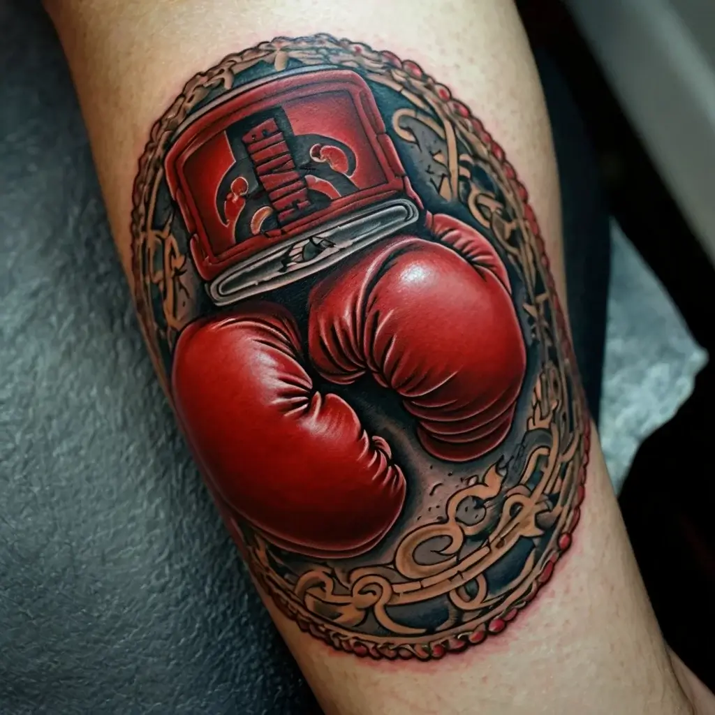 boxing gloves tattoos (35)