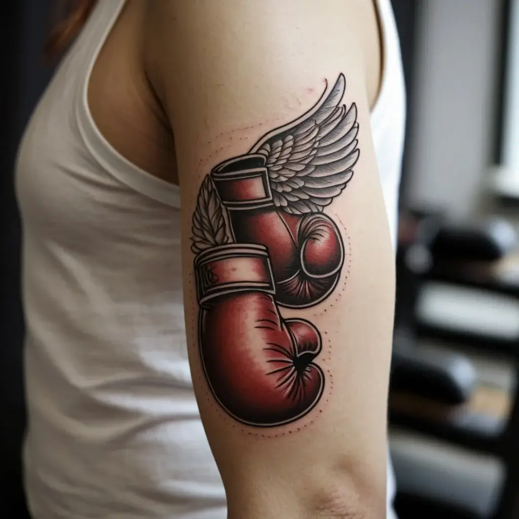 boxing gloves tattoos (4)