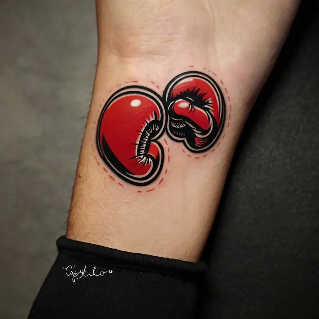 boxing gloves tattoos (40)