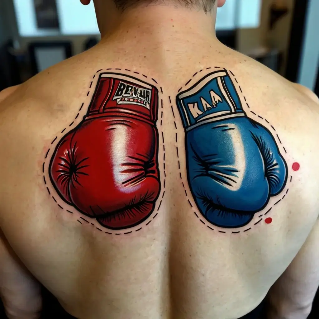 boxing gloves tattoos (45)