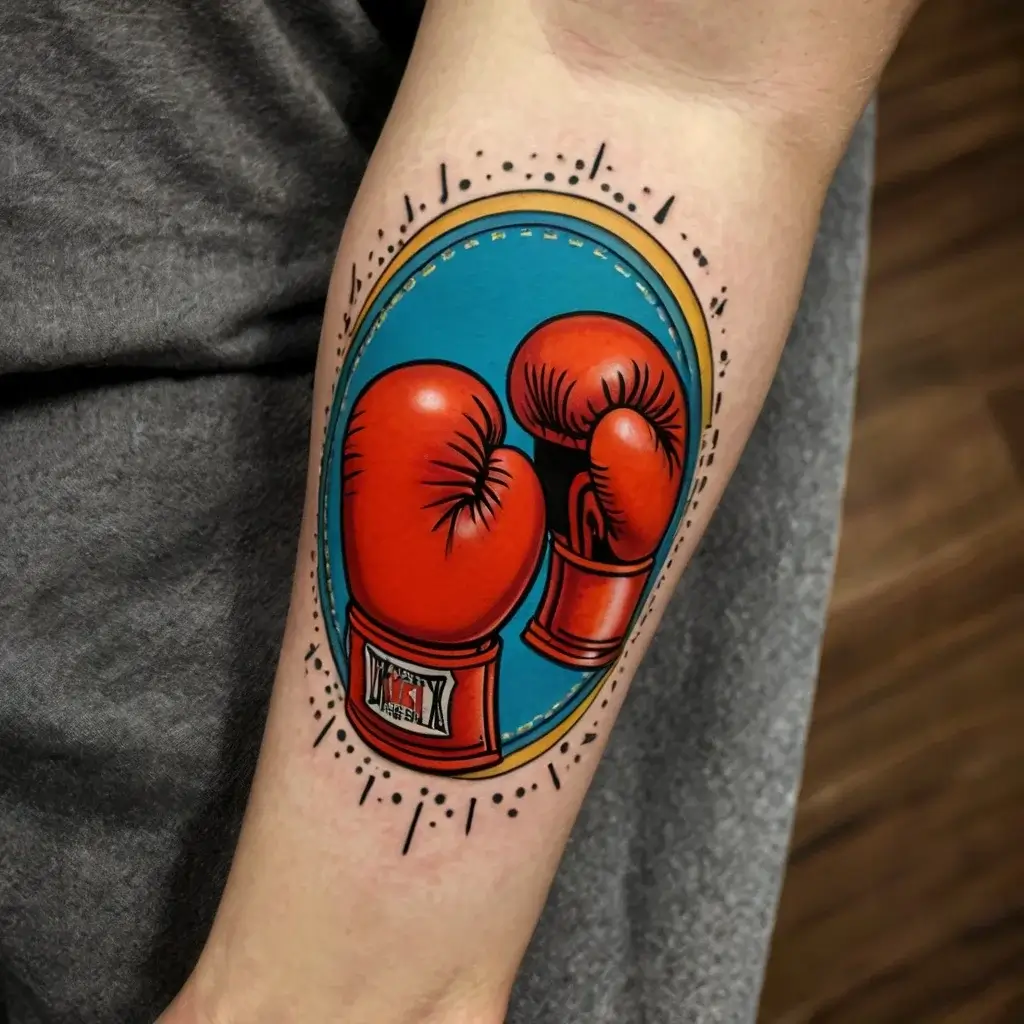 boxing gloves tattoos (48)