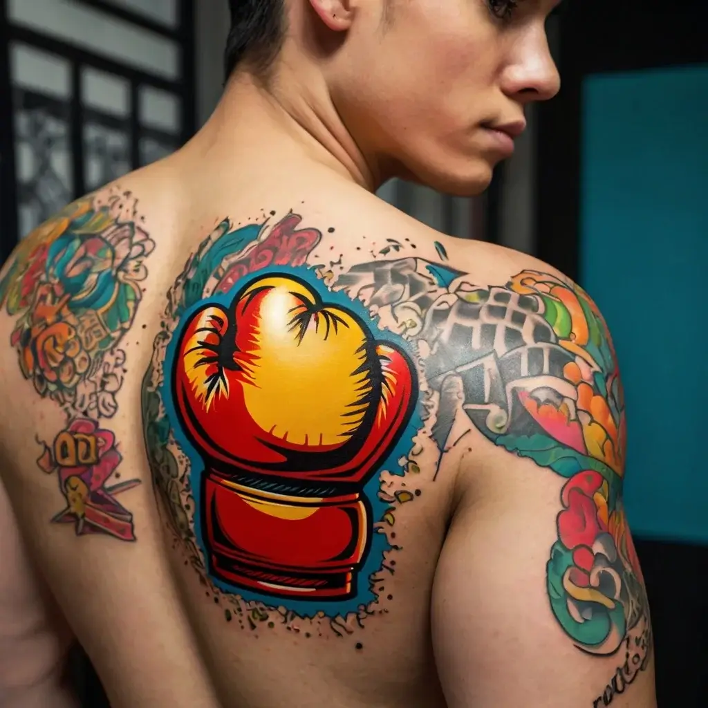 boxing gloves tattoos (49)