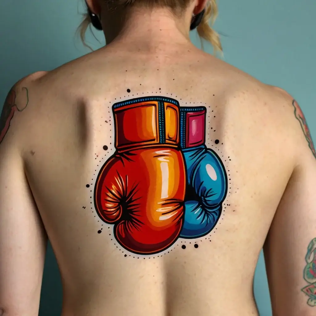 boxing gloves tattoos (50)