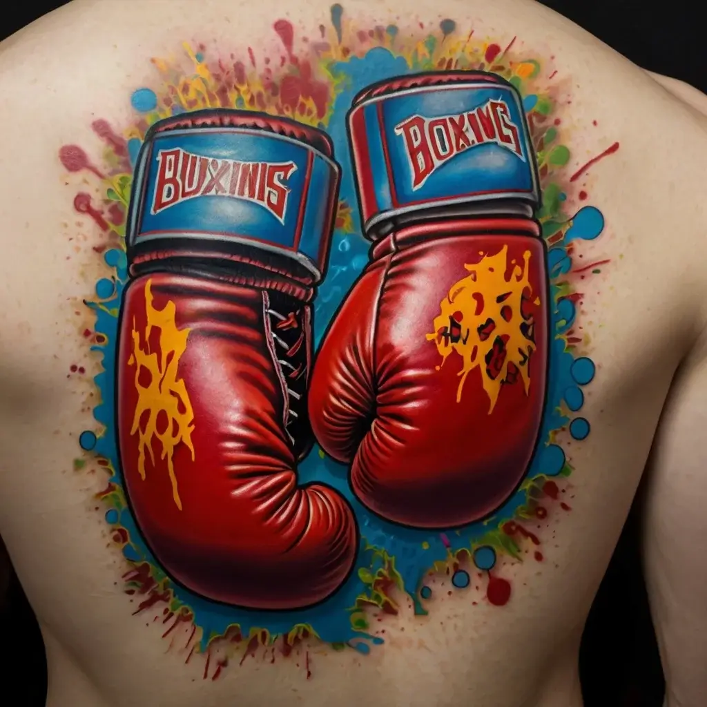 boxing gloves tattoos (61)