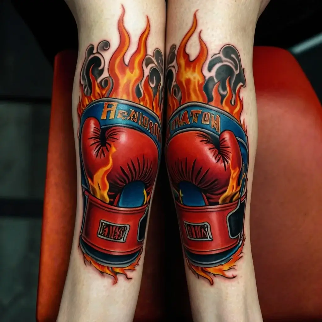 boxing gloves tattoos (77)