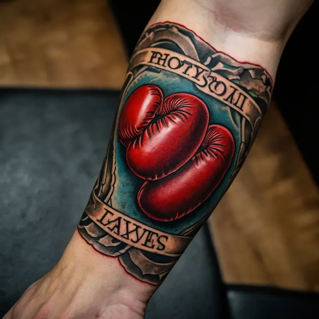 boxing gloves tattoos (84)