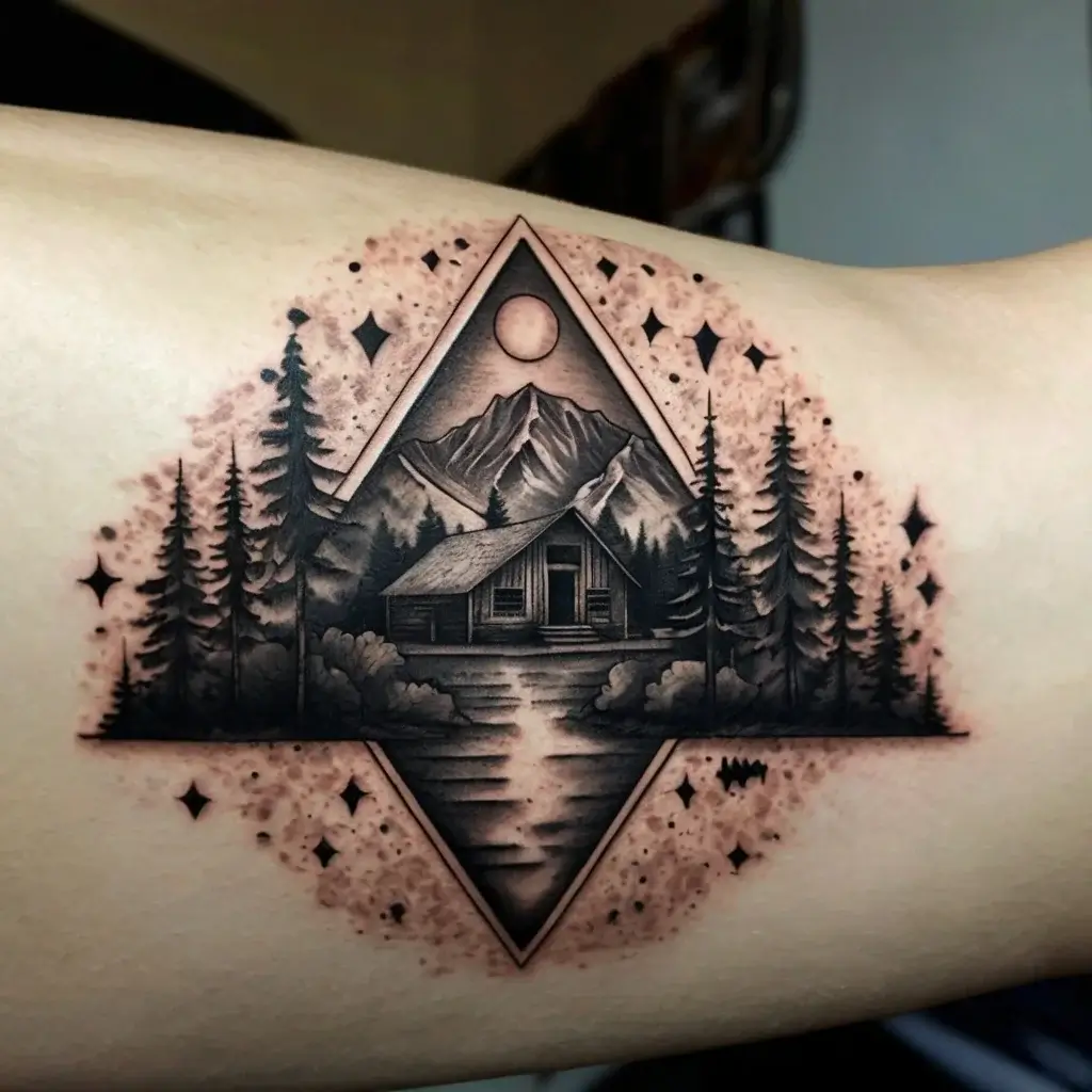 camping tattoo (17)