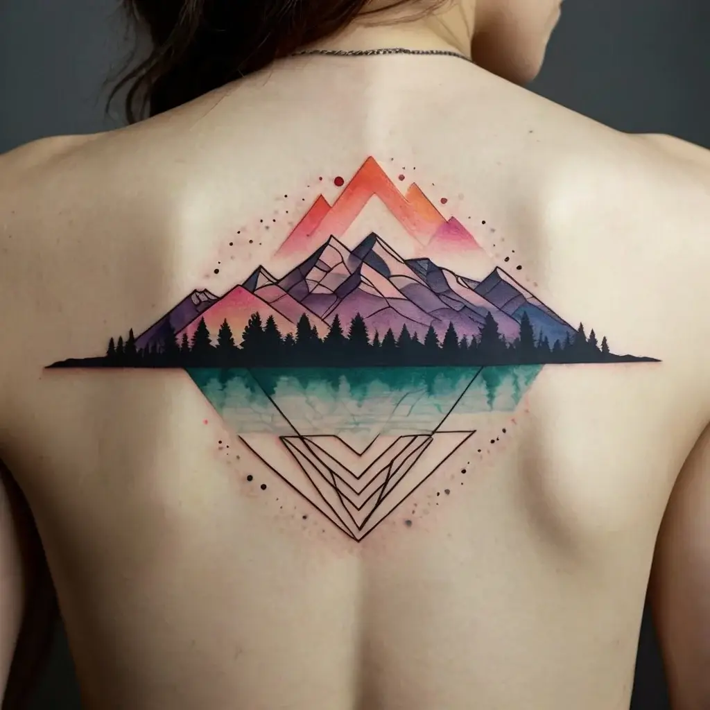 camping tattoo (38)