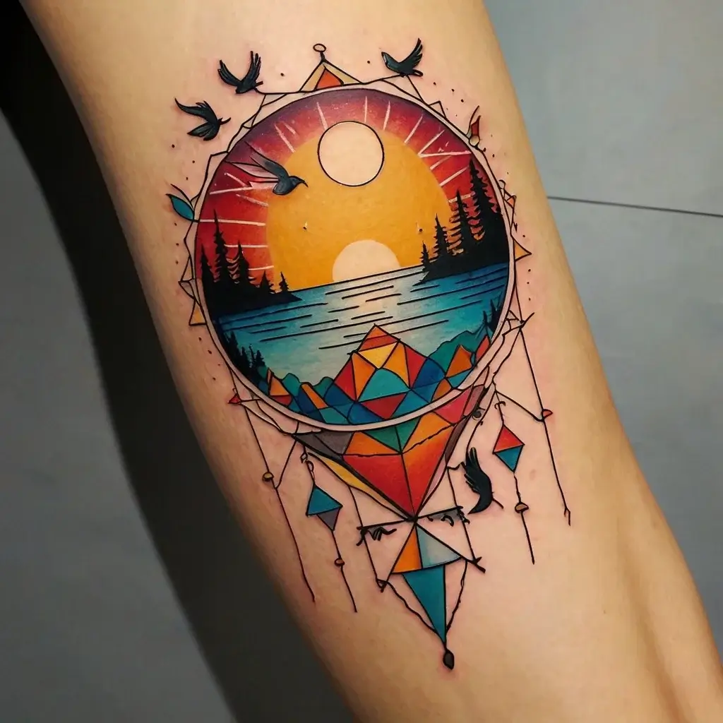 camping tattoo (69)