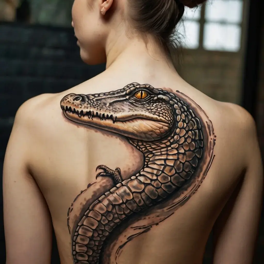 crocodile tattoo (100)