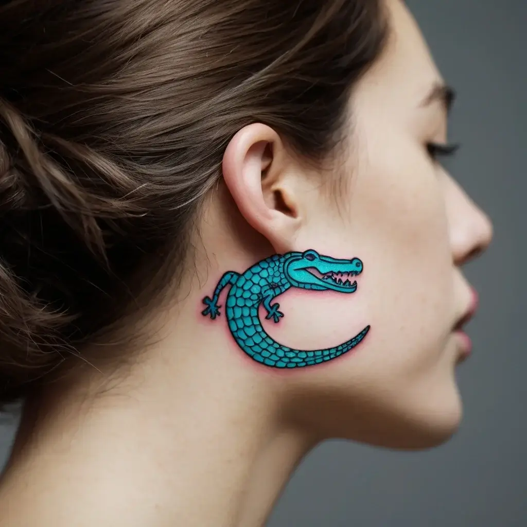 crocodile tattoo (15)