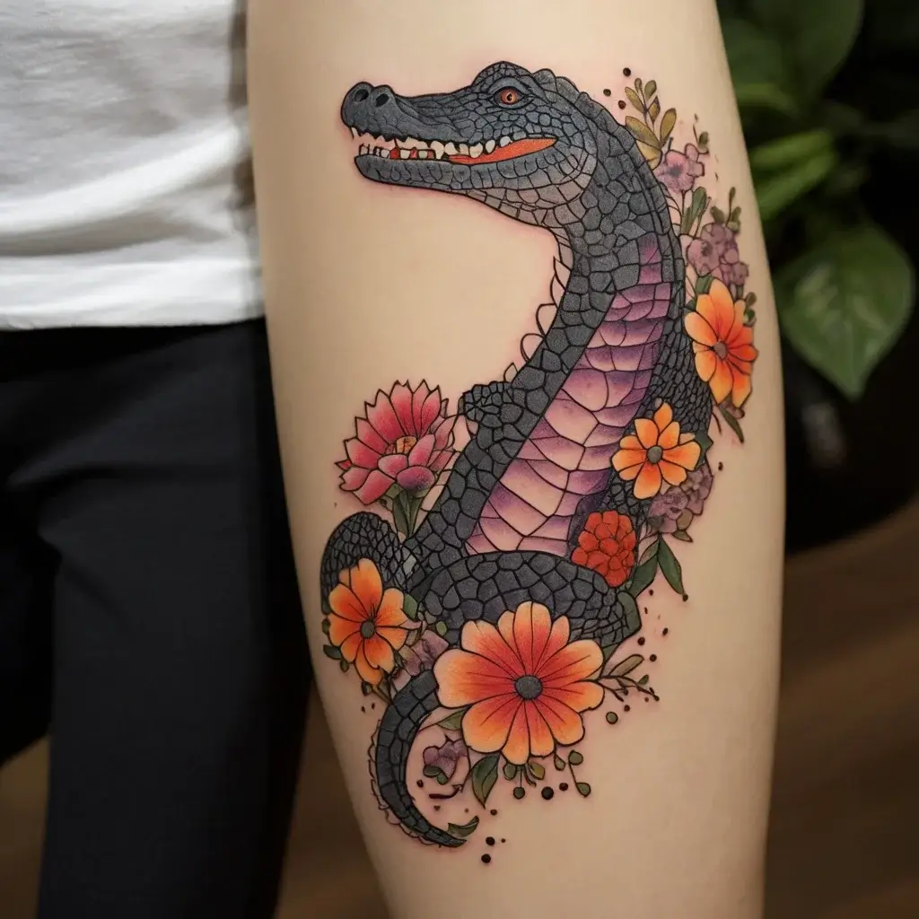 crocodile tattoo (20)