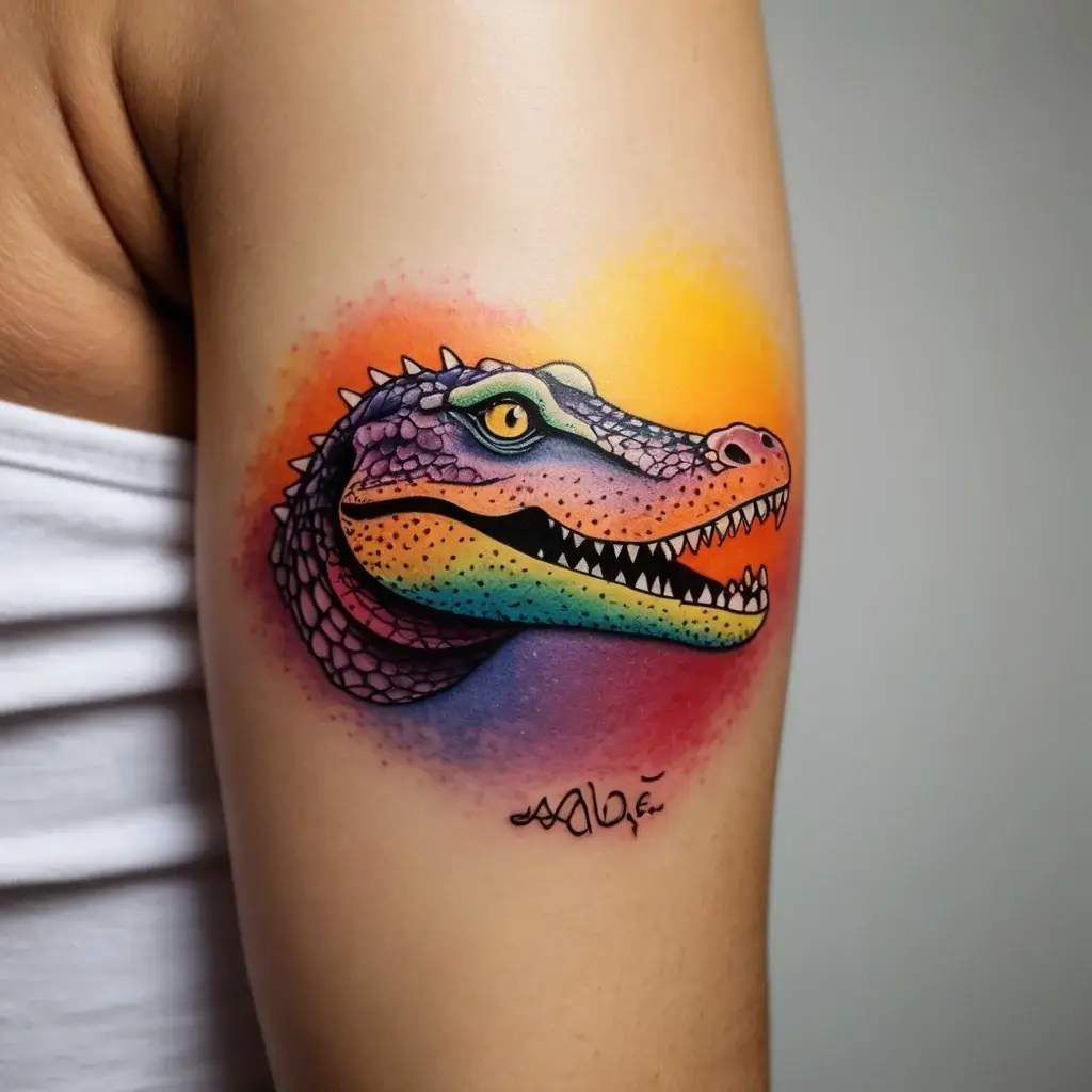 crocodile tattoo (24)