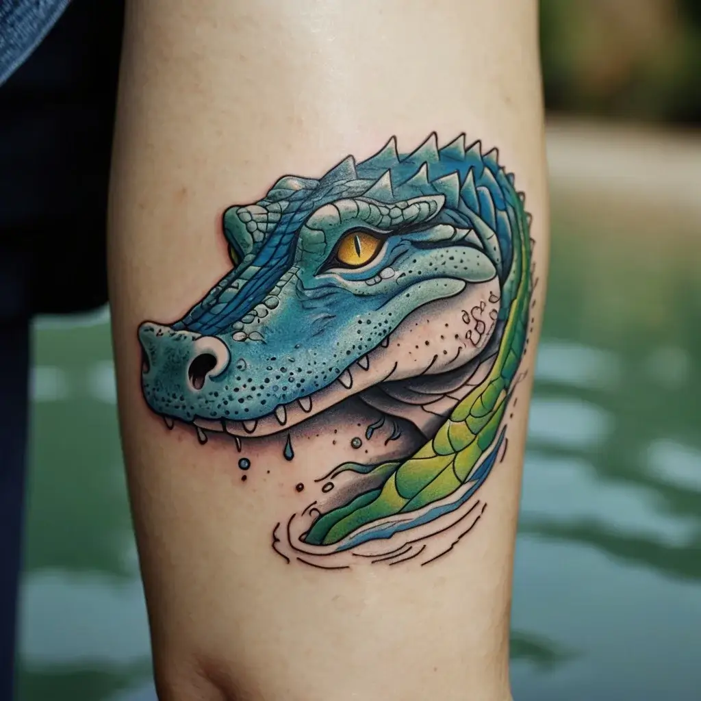 crocodile tattoo (26)