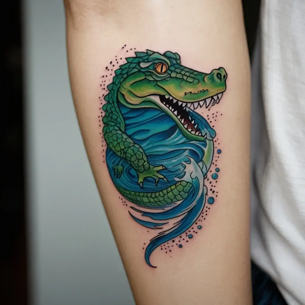 crocodile tattoo (27)